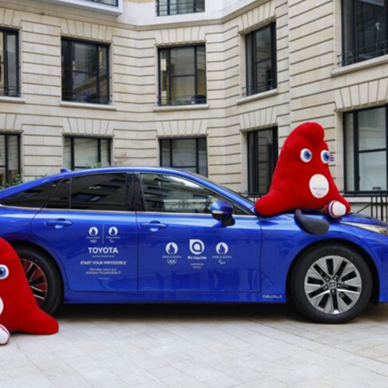 Air Liquide podporuje Paříž 2024: dodá vodík pro 100 Toyota Mirai