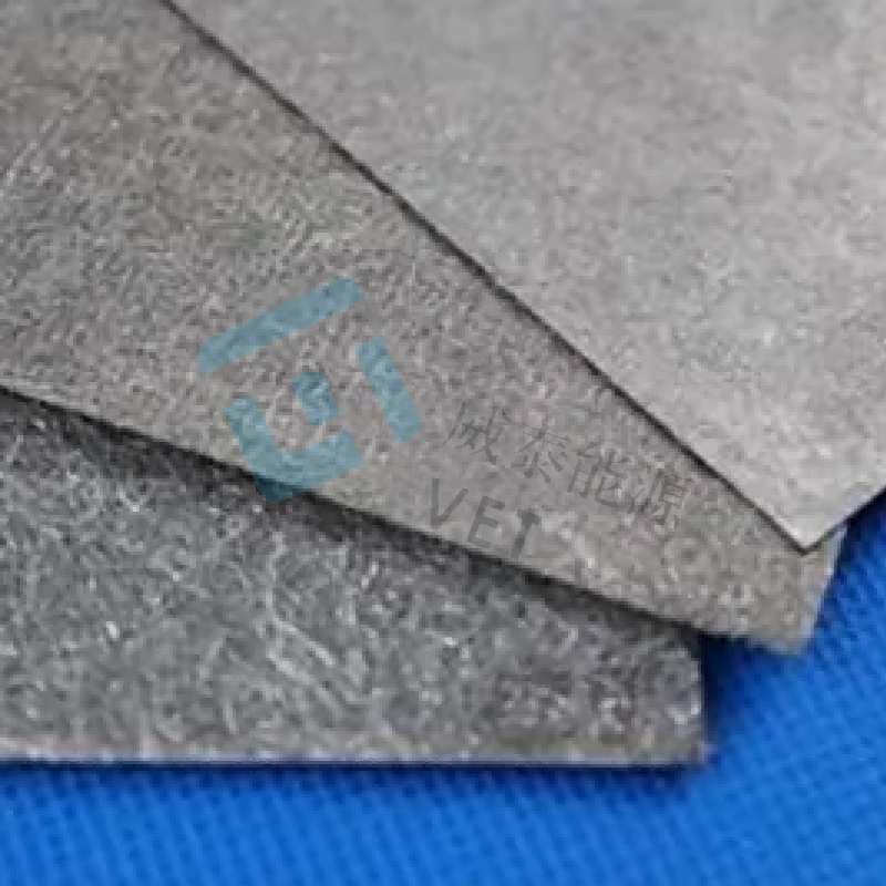 Materiál anody palivového článku z titanových vláken Vrstva plynového filtru elektrolytického článku